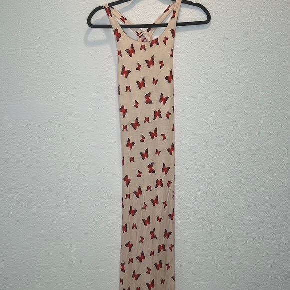 MUSIER PARIS BUTTERFLY MAXI DRESS - Picture 4 of 5